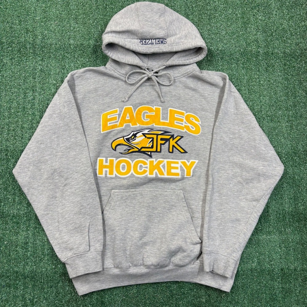 90's Pennant Sportswear JFK Eagles Hockey Hoodie